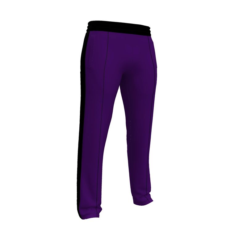 Dark Purple Tracksuit Trousers for Pop Art Collection.