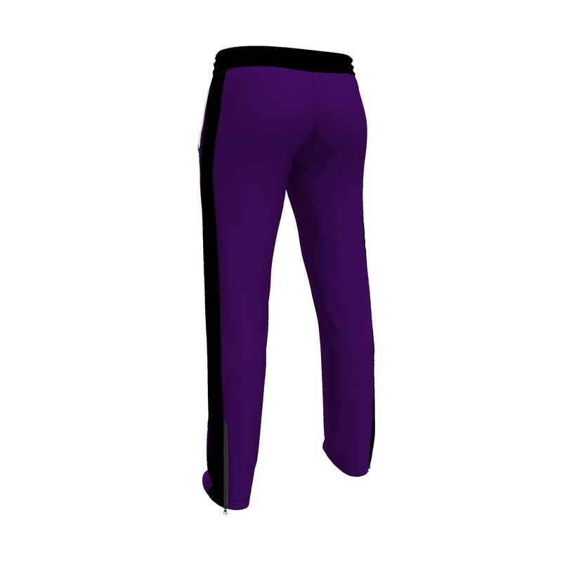 Dark Purple Tracksuit Trousers for Pop Art Collection.