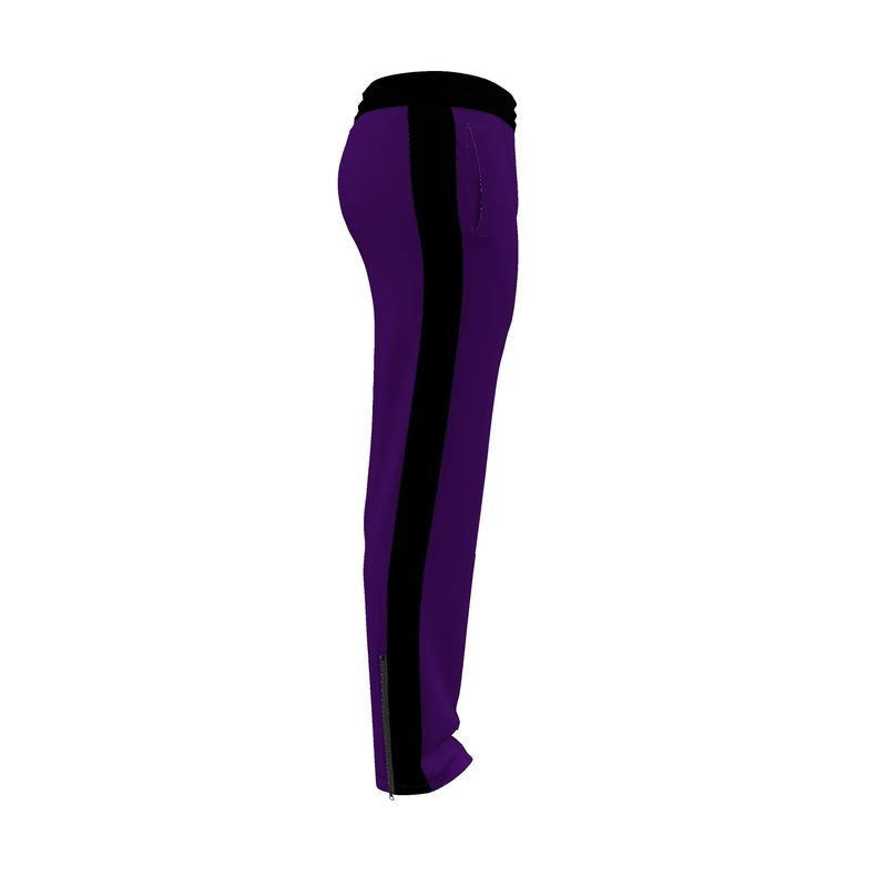 Dark Purple Tracksuit Trousers for Pop Art Collection.