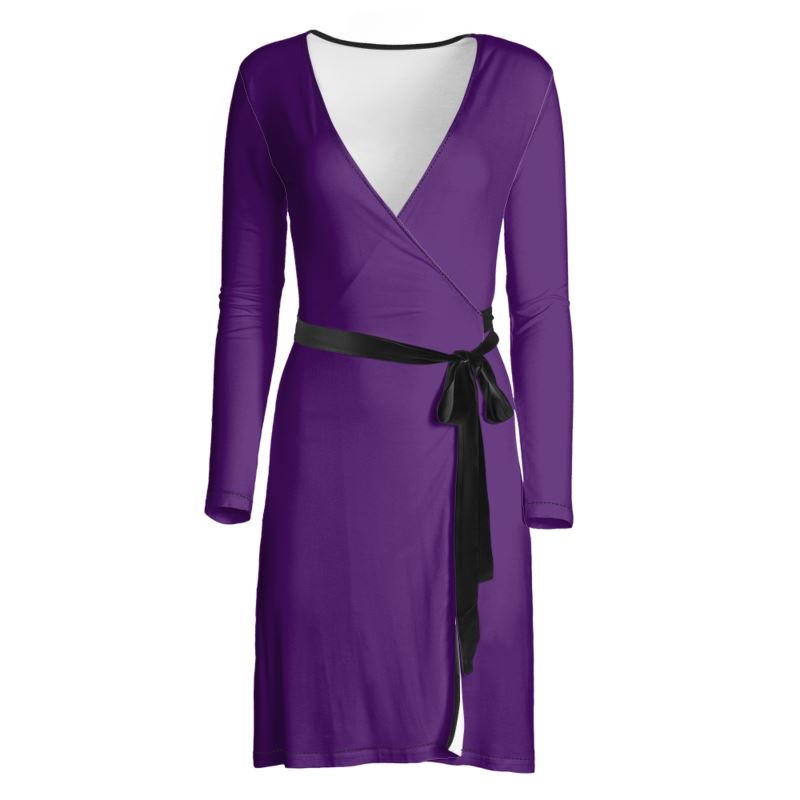 Obsidian shell color, Wrap Dress.