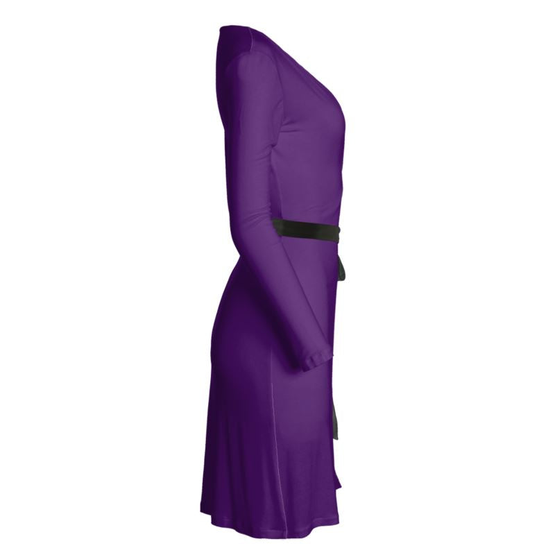 Obsidian shell color, Wrap Dress.