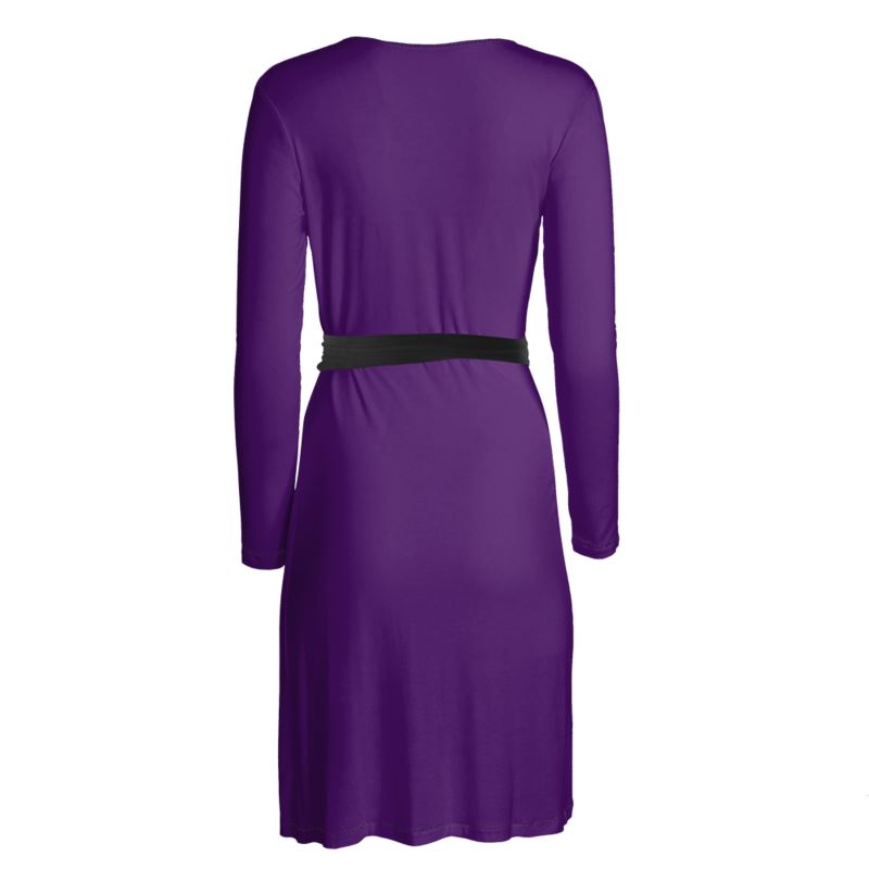 Obsidian shell color, Wrap Dress.