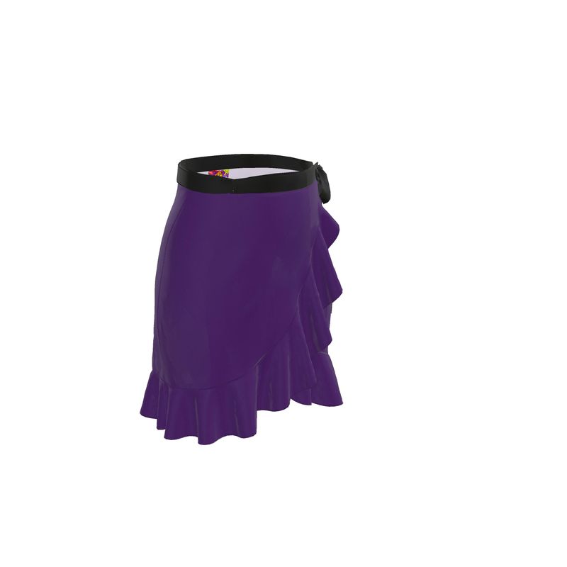 Obsidian shell color, Flounce Skirt.