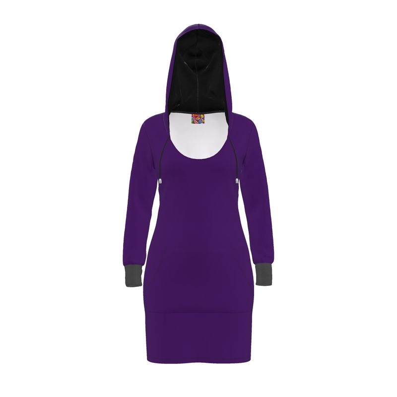 Obsidian shell color, Hoodie Dress.