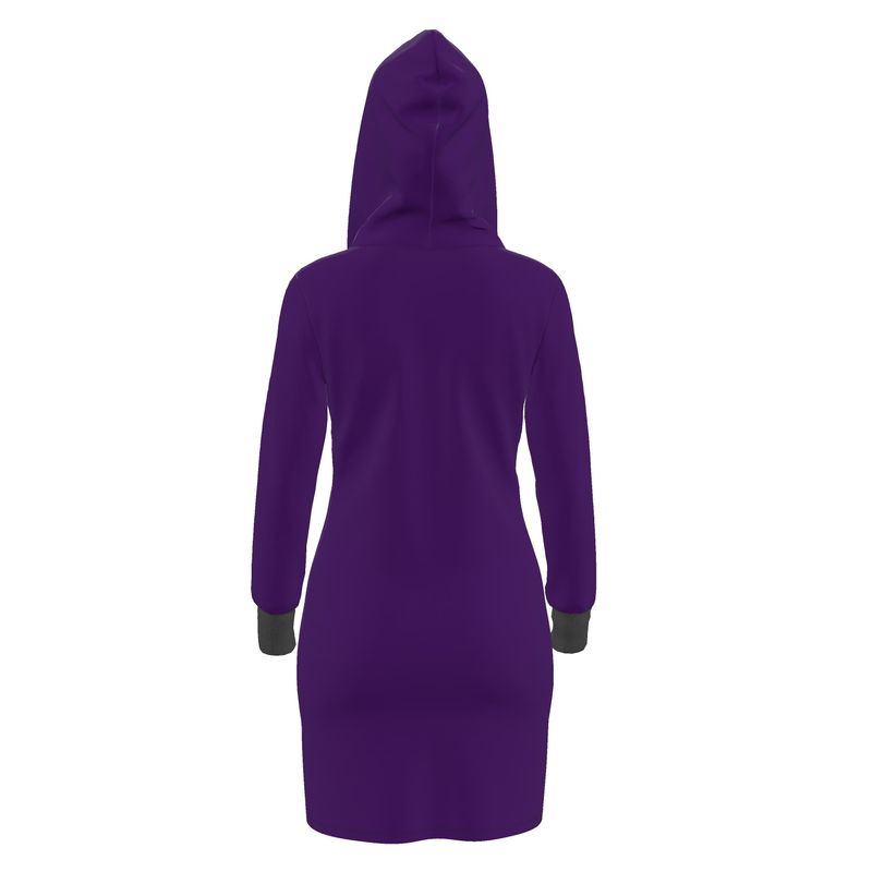 Obsidian shell color, Hoodie Dress.