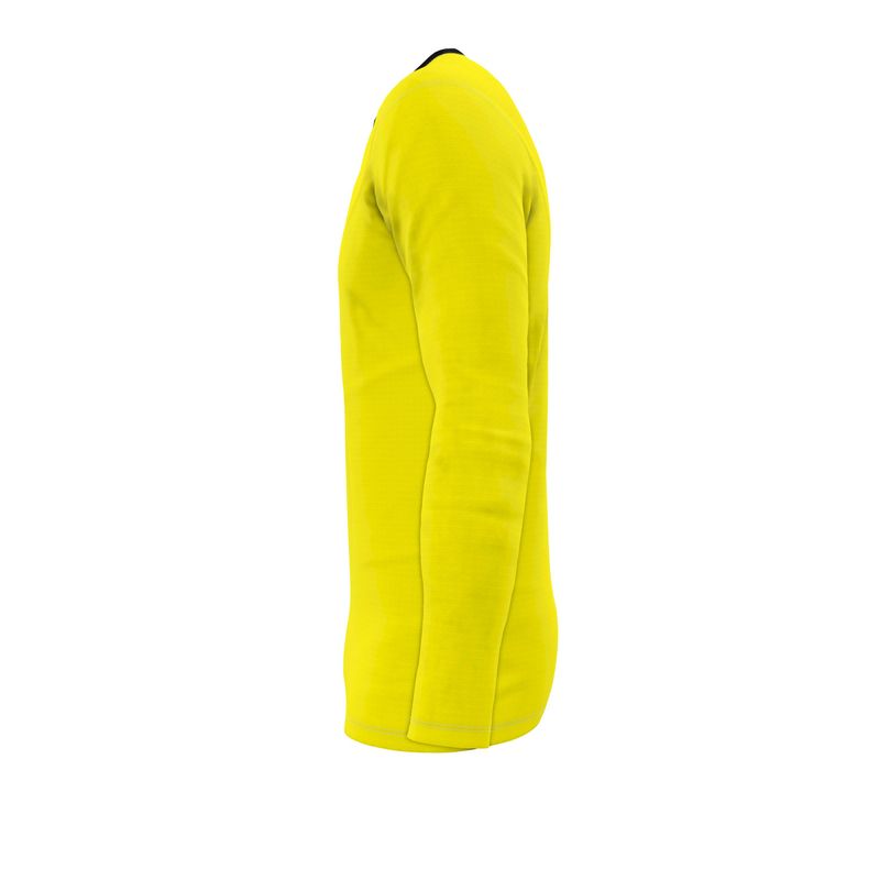 Light Yellow, Slim fit V-neck T-Shirt.