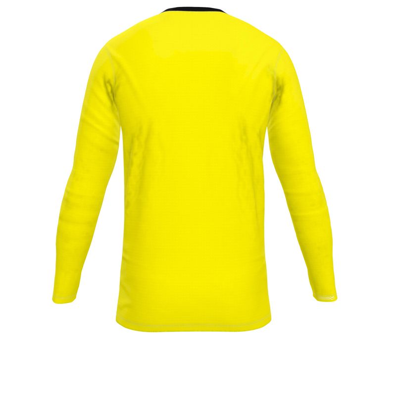 Light Yellow, Slim fit V-neck T-Shirt.