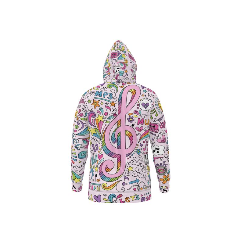 Pink Music Logo, Hoodie.