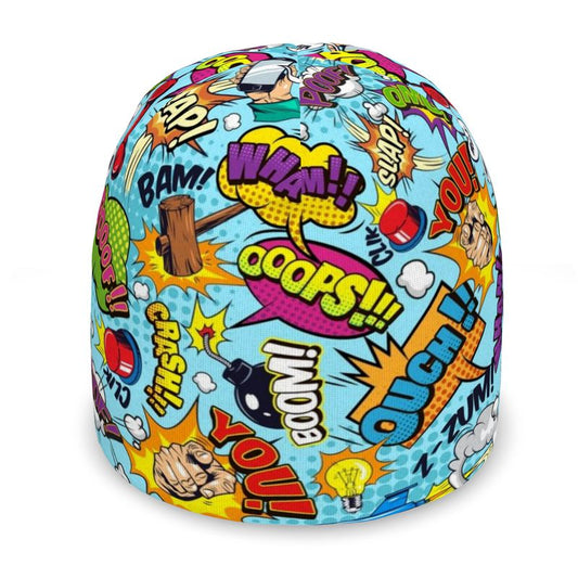 Blue Pop Art, Beanie.