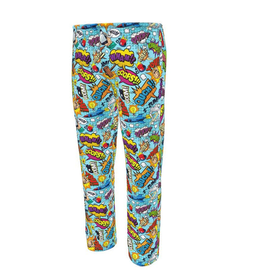Blue Pop Art, Pyjama Bottoms