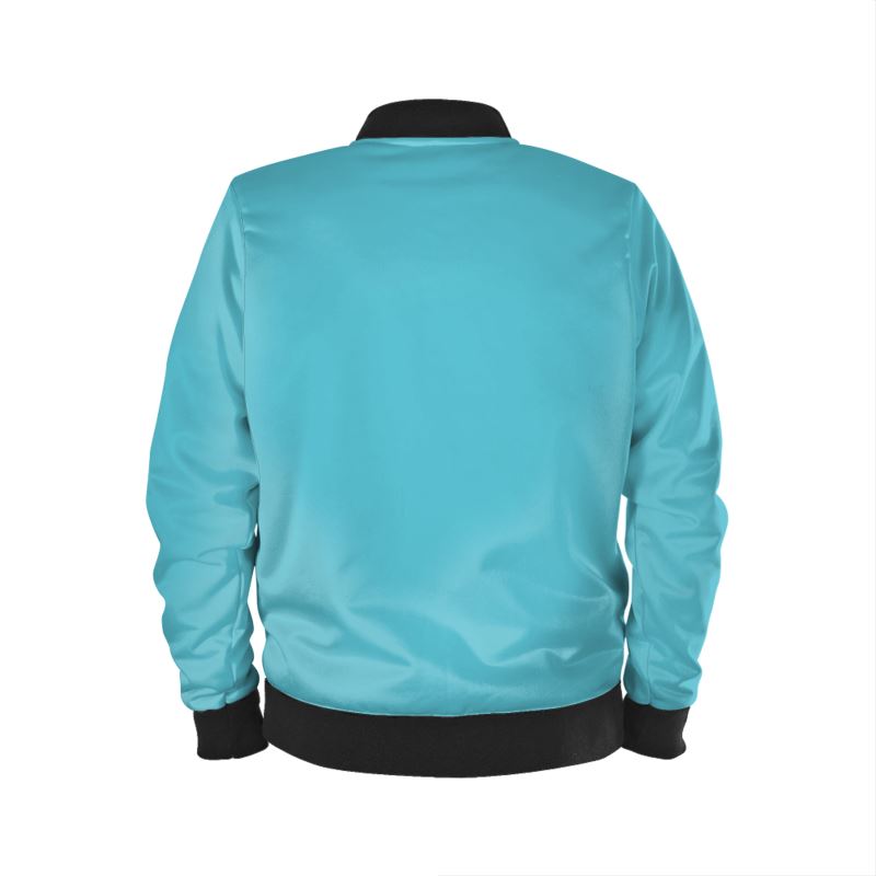 Blue  Bomber Jacket.