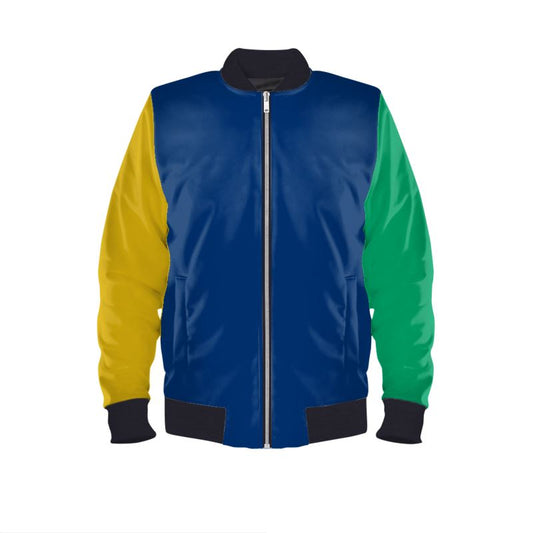 SuperDry Color Block Bomber Jacket.