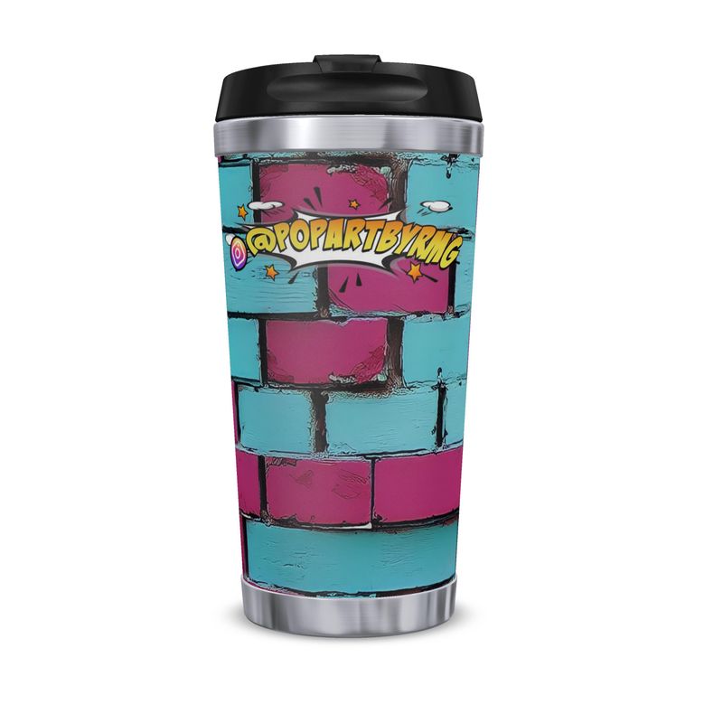 Bricks Art Travel Mug