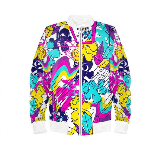 Psychedelic Art Bomber Jacket.