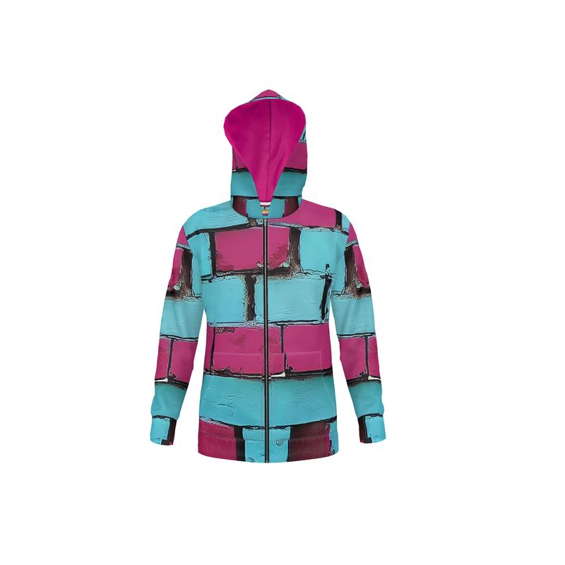 Bricks Art Hoodie.