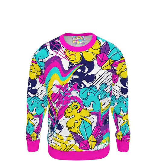 Psychedelic Art Sweatshirt.