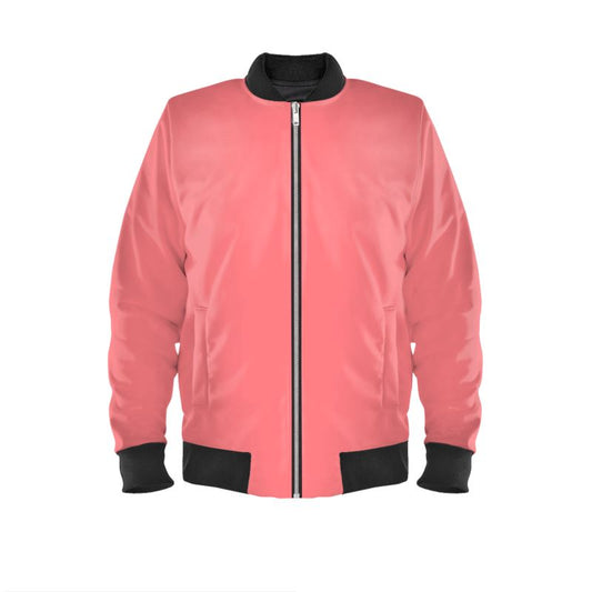 Anime Blush Music Logo Bomber Jacket.