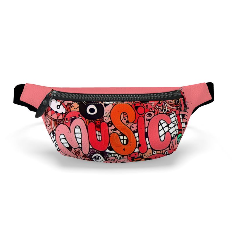 Anime Blush Music Logo Fanny Pack.