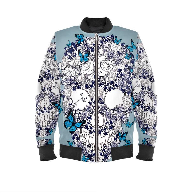 Skulls Art Insprired by M.A. Bomber Jacket.