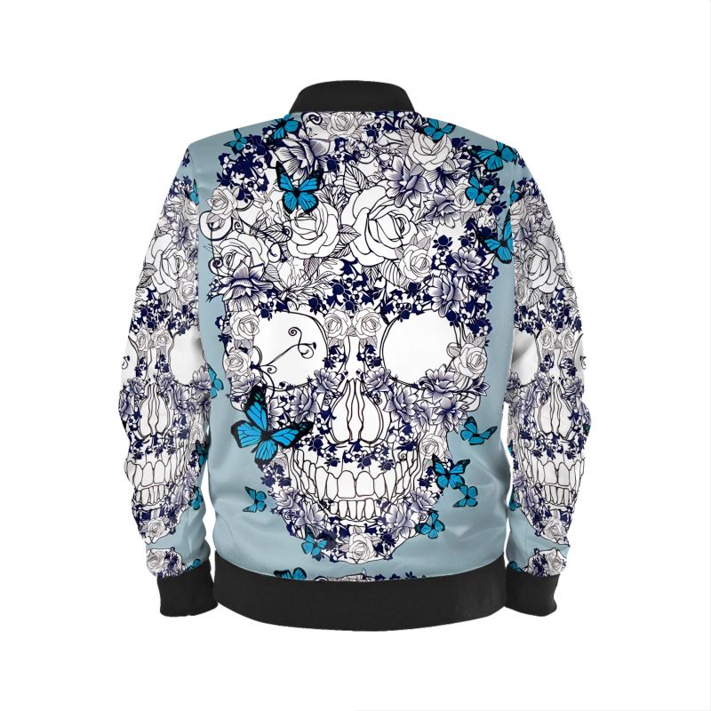 Skulls Art Insprired by M.A. Bomber Jacket.