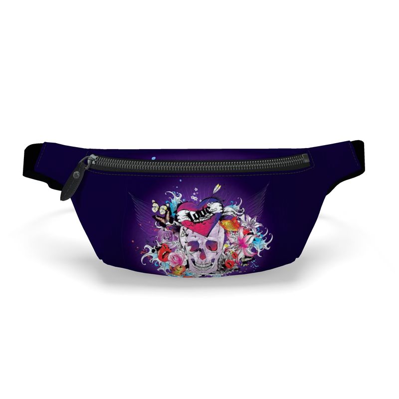 Skulls Art Insprired by M.A. Fanny Pack.