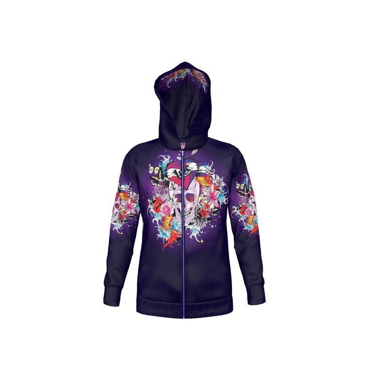 Skulls Art Insprired by M.A. Hoodie.