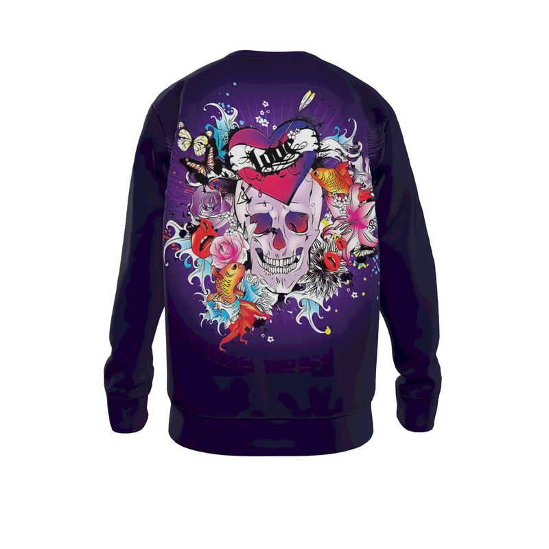 Skulls Art Insprired by M.A. Sweatshirt.