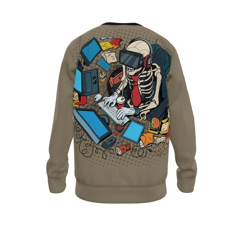 Skulls Art Insprired by M.A. Sweatshirt.