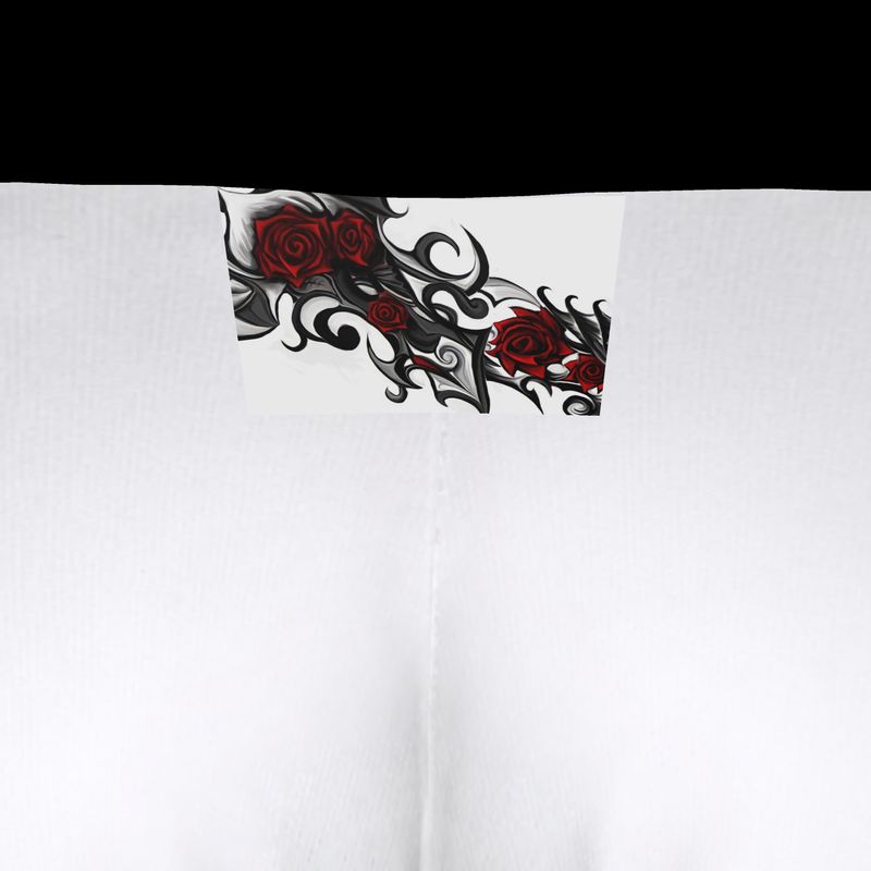 Tattoo Red Rose  Tracksuit Trousers.