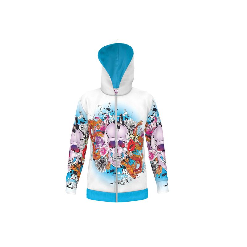 Skulls Art Insprired by M.A. Hoodie.