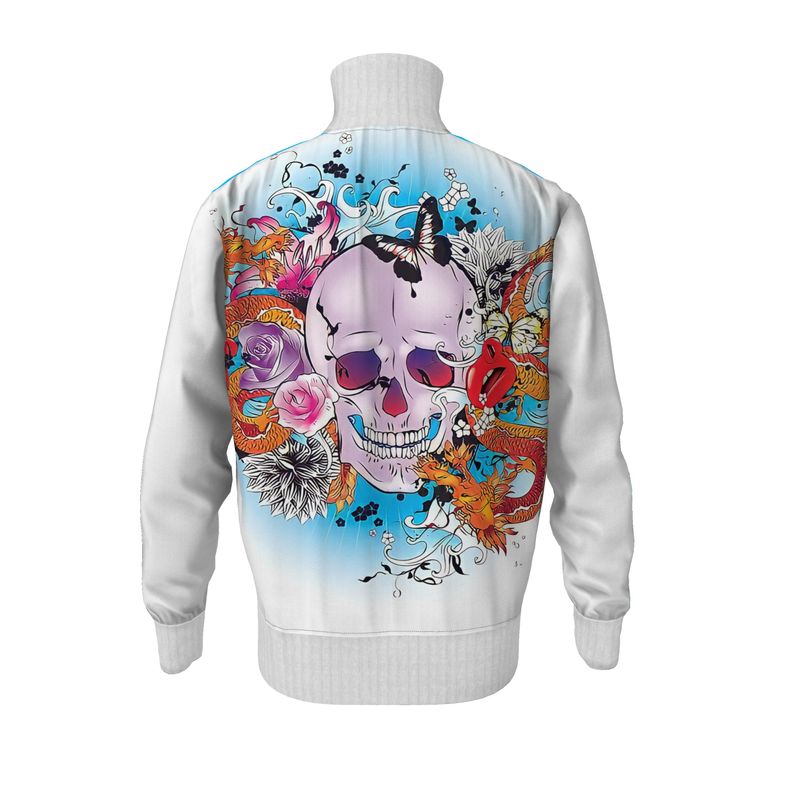 Skulls Art Insprired by M.A. Tracksuit Jacket