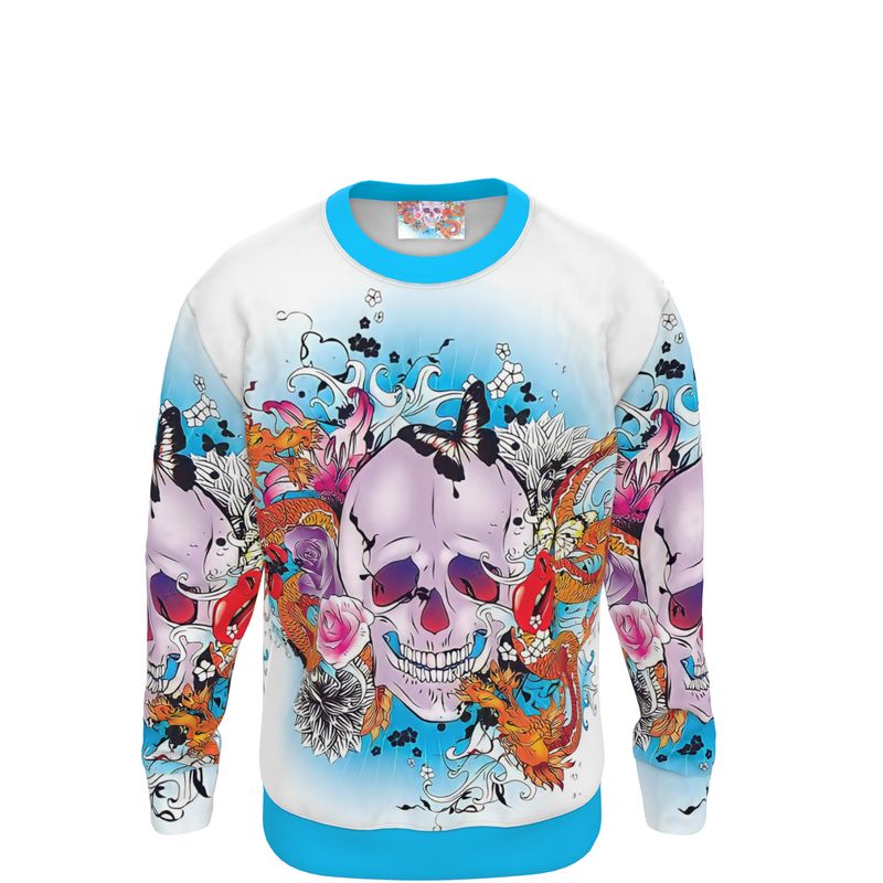 Skulls Art Insprired by M.A. Sweatshirt