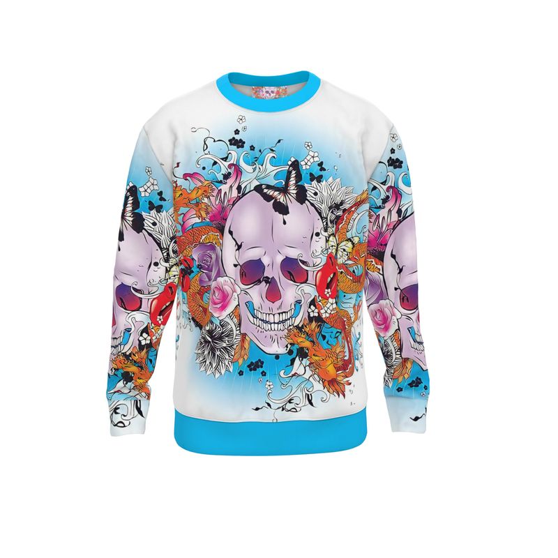 Skulls Art Insprired by M.A. Sweatshirt