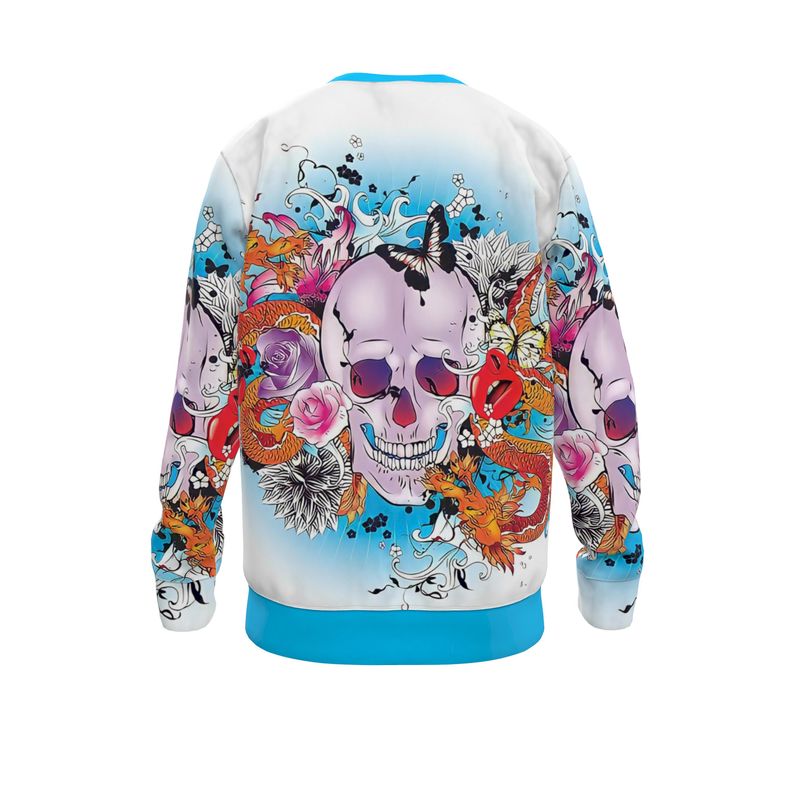 Skulls Art Insprired by M.A. Sweatshirt