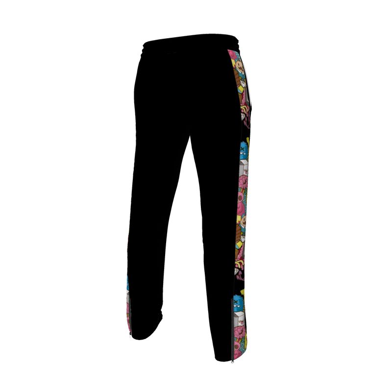 Plain Black for Vexx_Art, Tracksuit Trousers.