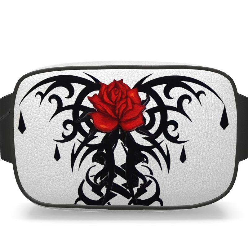 Red Rose Tattoo Belt Bag.