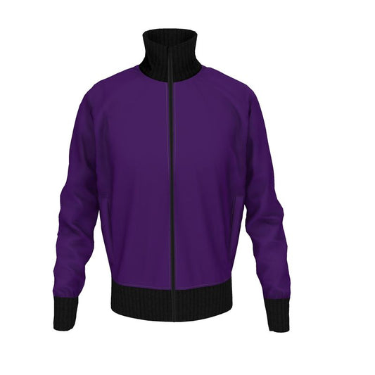 Tracksuit Jacket Dark Purple.