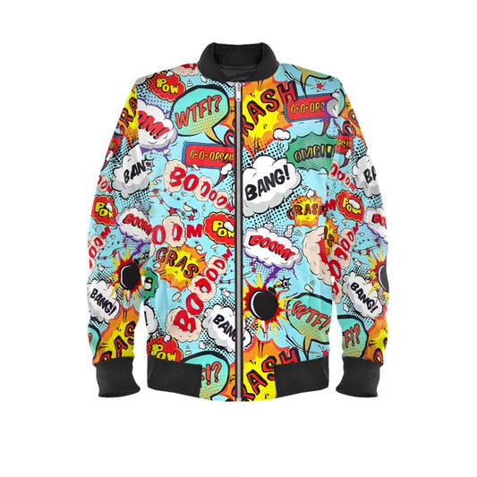 BANG! Pop Art Bomber Jacket